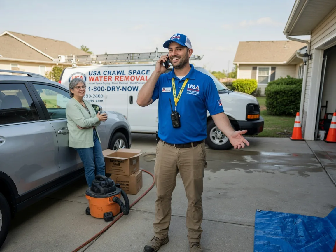 Crawl Space Water Removal Hickman, TN FAQs